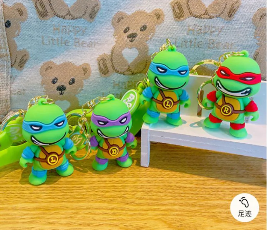 Ninja Turtle - Red - Keychain