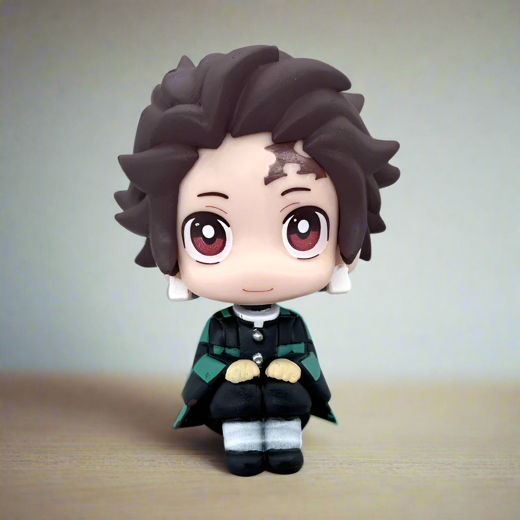 Tanjiro both hand front sitting - Demon Slayer - Action Figure