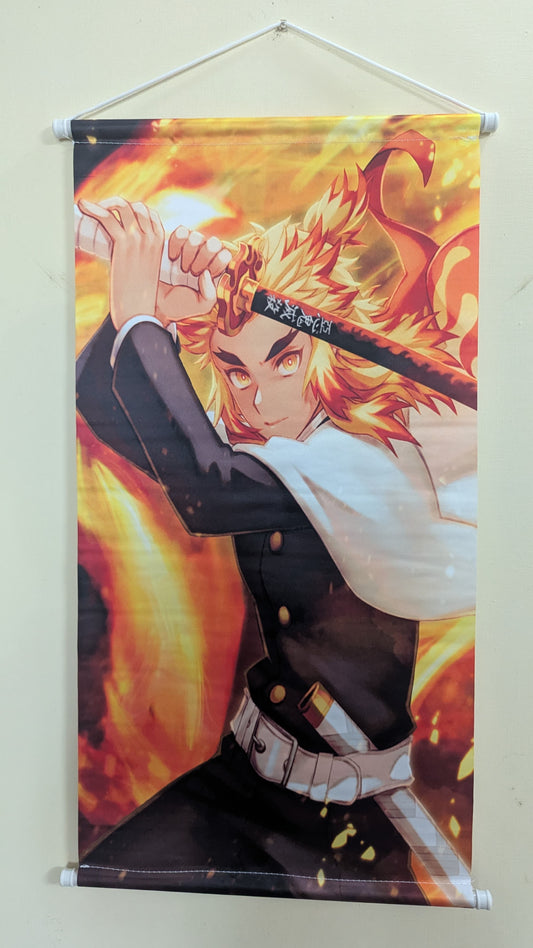 Rengoku - Demon Slayer - Wall Scroll