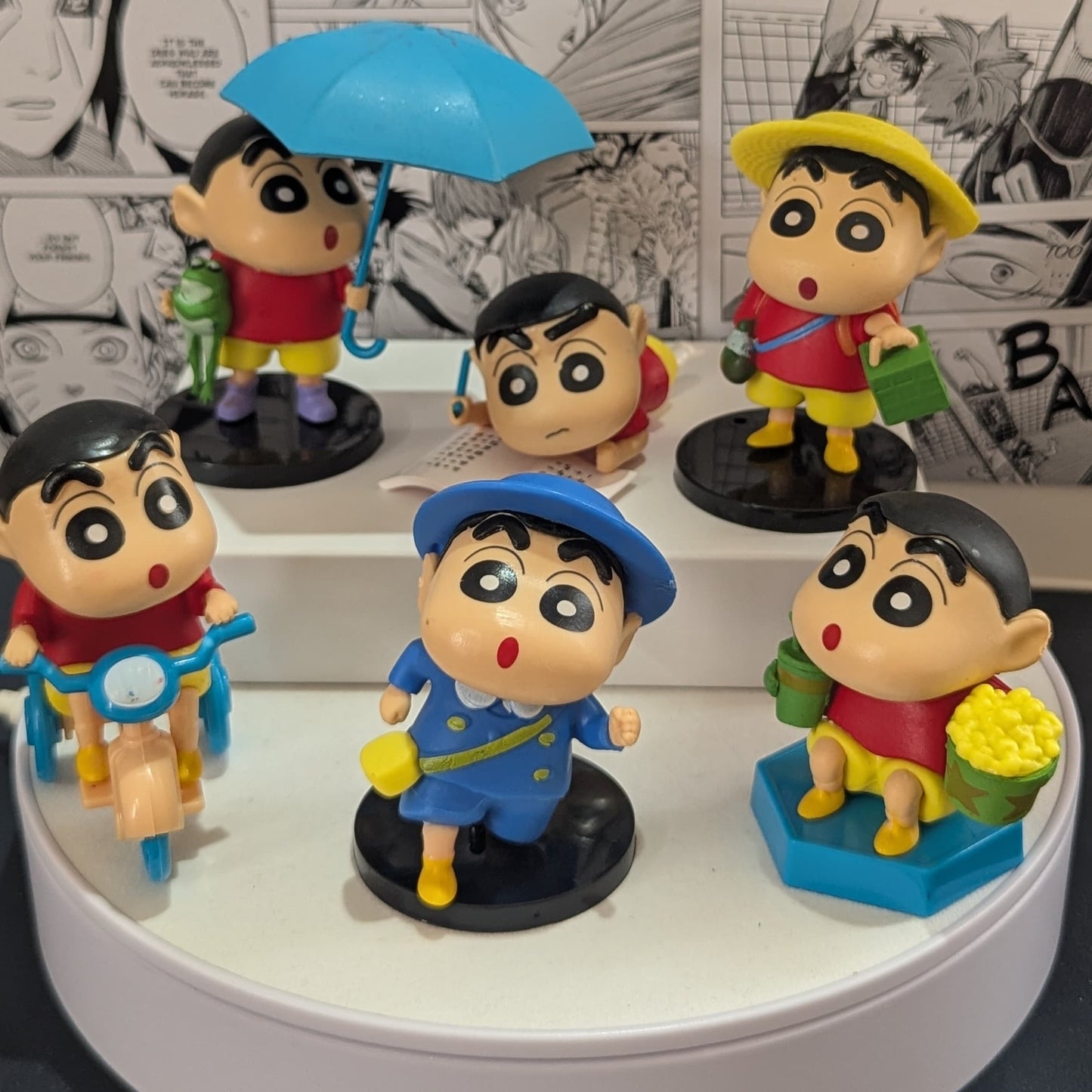Rainy Season Shinchan Set of 6 - Shinchan - Action Figure