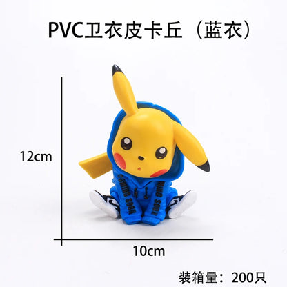 Pikachu in Blue Hoodie - Pokemon - Action Figure