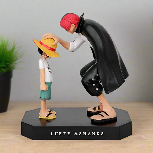 Luffy with Shanks figure - One Piece - Action Figure