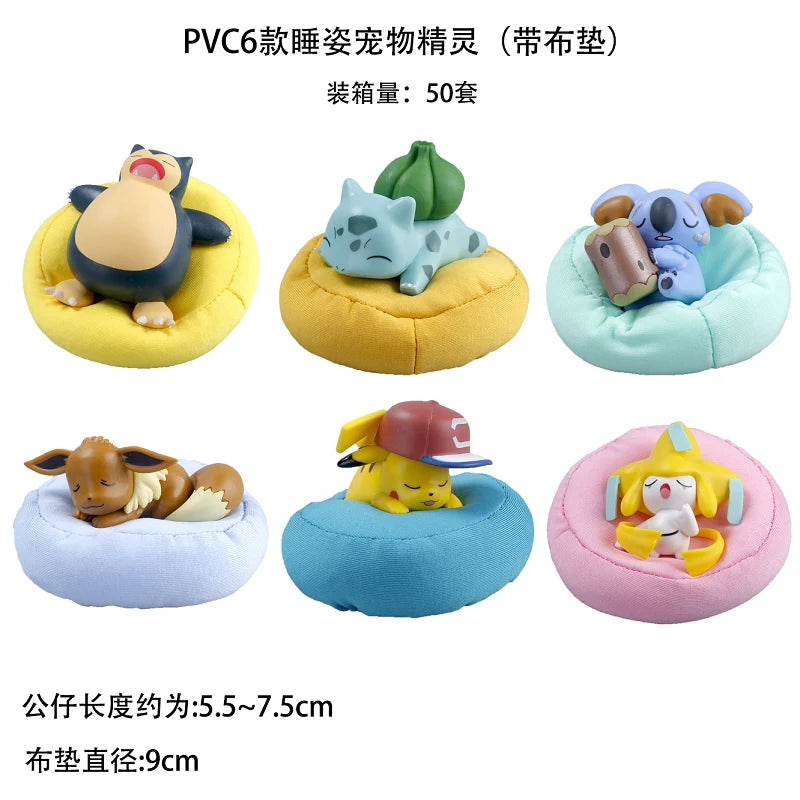 Pillow Pokemon Set of 6 - Pokemon - Action Figure