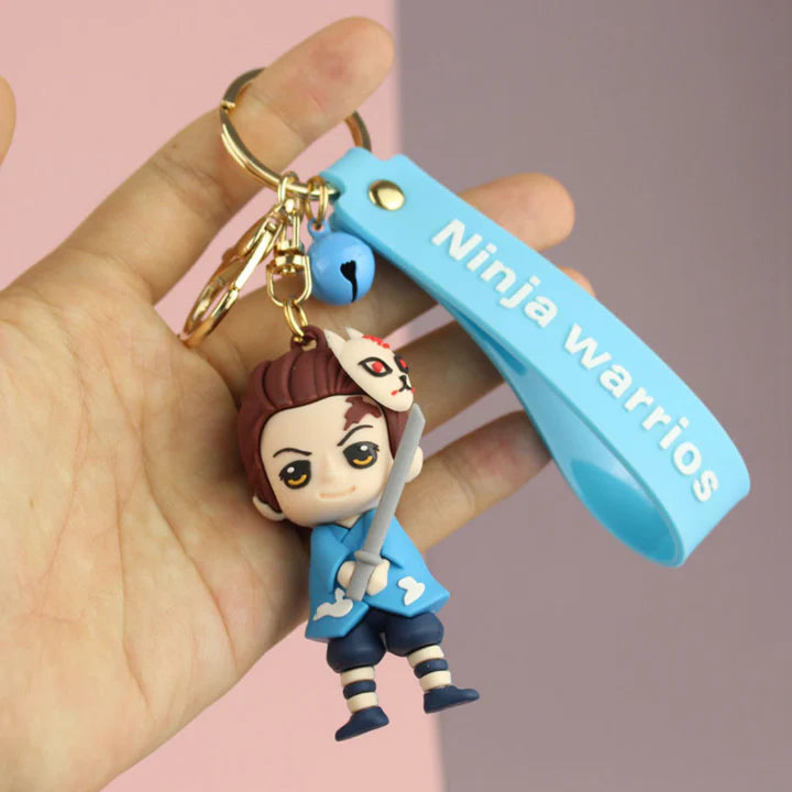 Demon Slayer - Tanjiro - Blue - Keychain