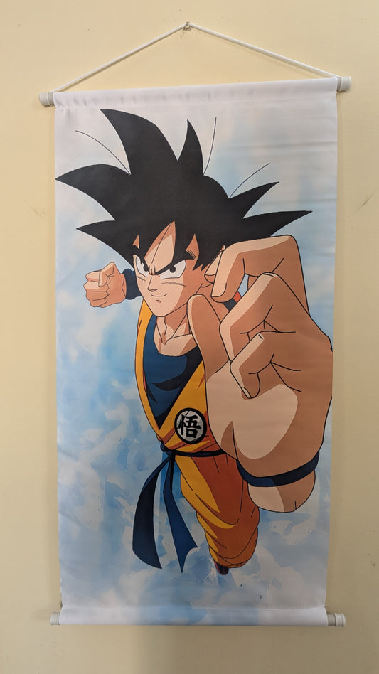 Goku Punch - Dragon Ball - Wall Scroll