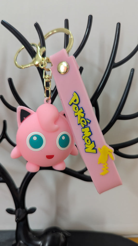 Pokemon - Jiggly Puff - Big - Keychain