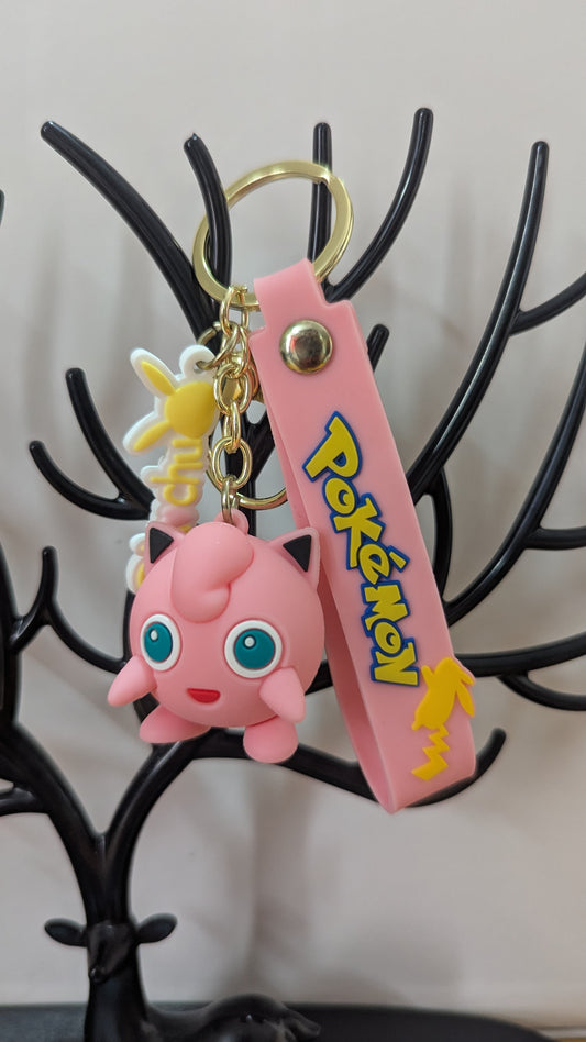 Pokemon - Jiggly Puff - Small  - Keychain