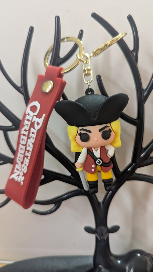 Pirates of the Caribbean - Captain Jack Sparrow 1 - Keychain