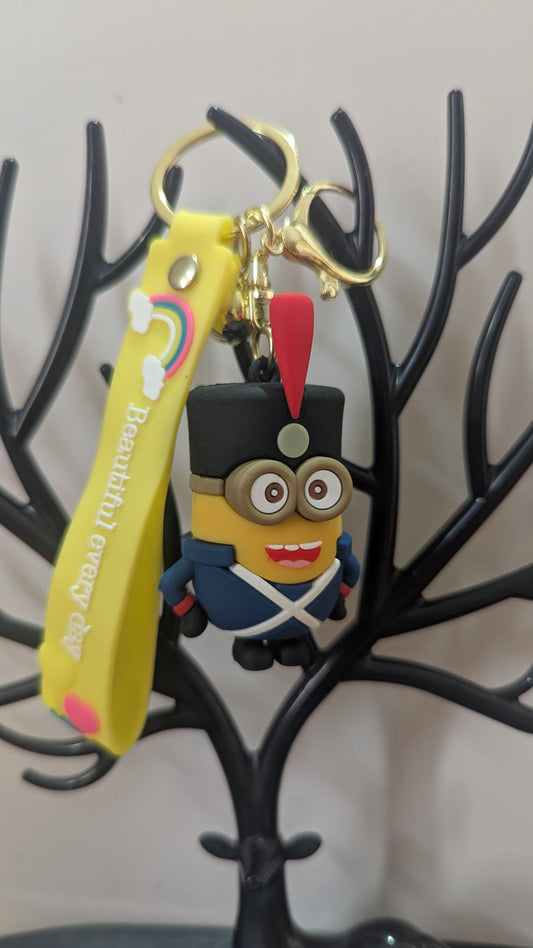 Minions - Minions (Police dress two eye) - Keychain