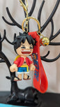 One Piece - Luffy with Straw hat on back - Keychain