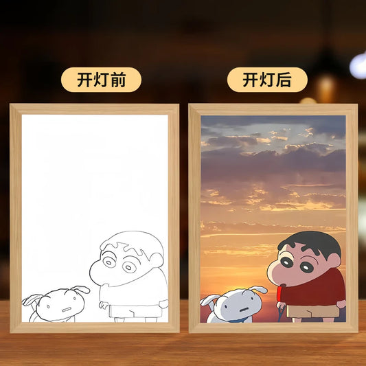 Shinchan and Shiro - Shinchan - Lamp Box