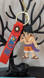 One Piece - Luffy (Shirtless with hat on back) - Keychain