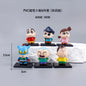 Shinchan Chibby set of 6 - Shinchan - Action Figure