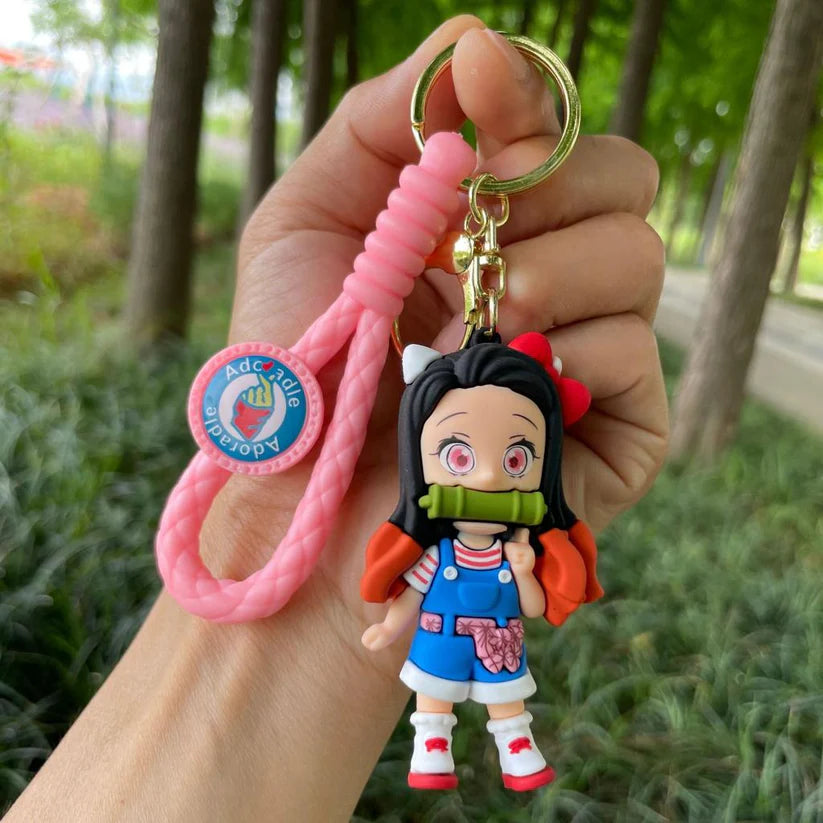 Demon Slayer - Nezuko (Modern dress) - Keychain