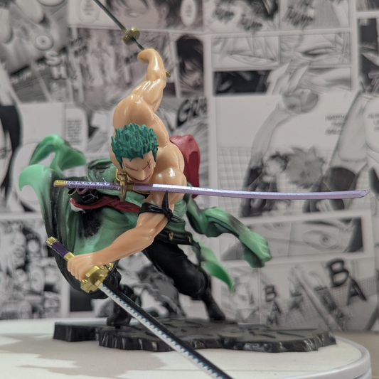 Zoro Attack figure Battle mode - One Piece - Action Figure