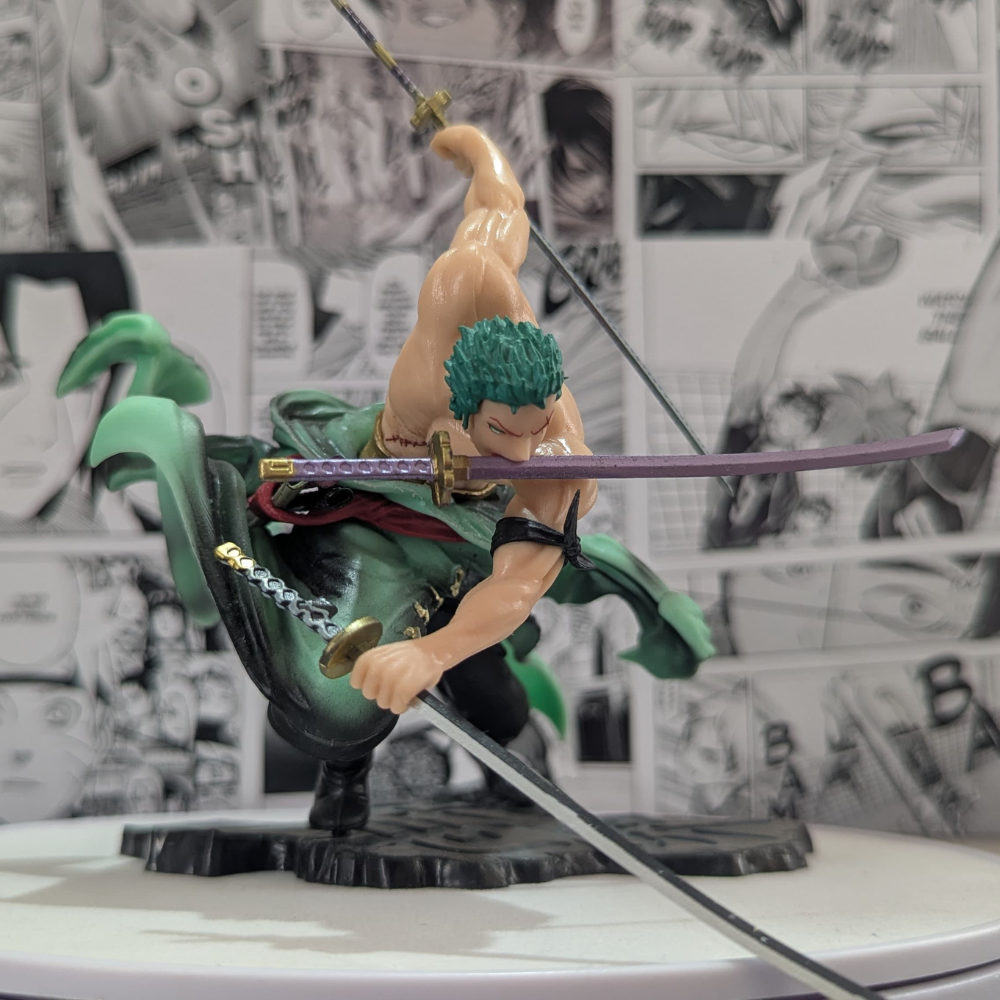 Zoro Attack figure Battle mode - One Piece - Action Figure